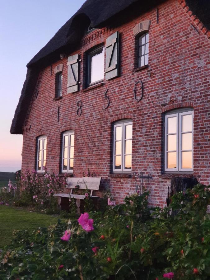 Ferienwohnung Gräfinhof Nordstrand Exterior foto